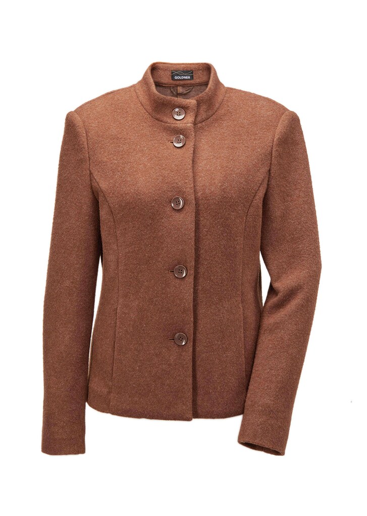 Blazer mit raffinierter Kragenlösung