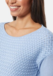 Oversize-Pullover mit Flechtmuster thumbnail 5