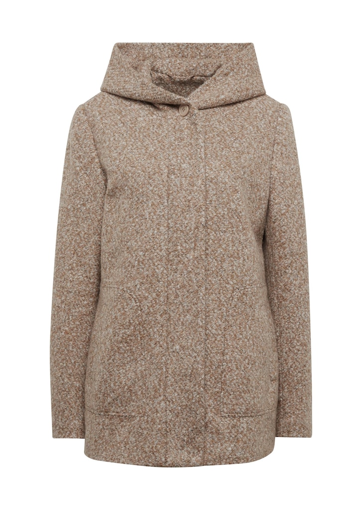 Bouclé-Jacke