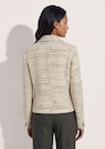 Blazer en tweed structuré thumbnail 3