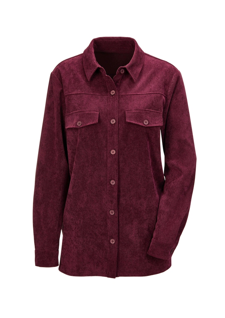 moderne Hemdjacke in trageangenehmer Qualität
