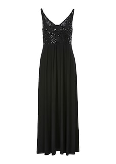Langes Strandkleid mit edler Paillettenspitze thumbnail 1