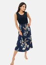 Nachtkleid mit zarter Spitze und Floralprint thumbnail 2