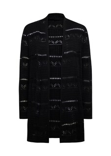 Cardigan long avec motif ajouré thumbnail 2