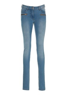 Schmale Damen-Jeans aus Power-Stretch thumbnail 1
