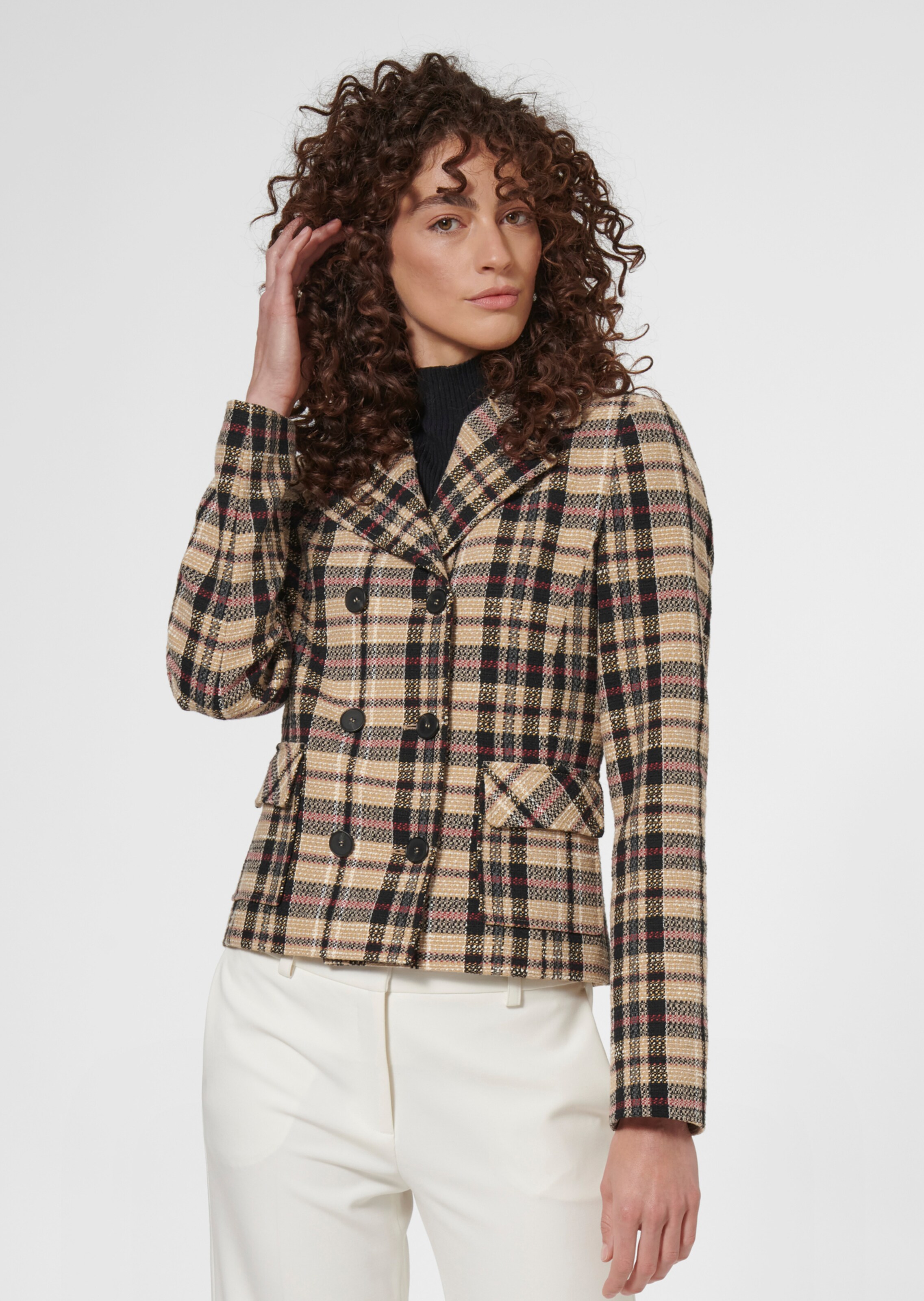 Geruite blazer