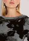 Jacquard-Pullover mit 3/4-Ärmeln thumbnail 5