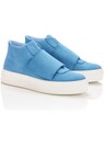 Velourslederschuhe mit Klettverschluss thumbnail 1