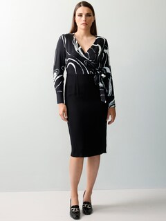 Kleid mit Bindeband in der Taille thumbnail 6