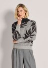 Jacquard-Pullover mit Stehkragen thumbnail 1