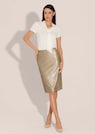 Schlanker Pencil-Skirt mit Wendepailletten thumbnail 2