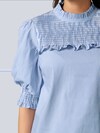 Bluse mit gesmoktem Ärmel thumbnail 2