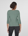 Cashmere jumper with boat neckline thumbnail 3