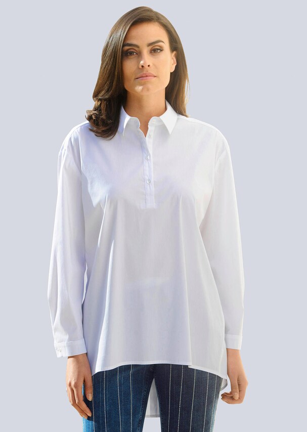 Bluse in Oversizedform