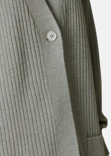 Langer Woll-Cardigan im Oversize-Stil thumbnail 5