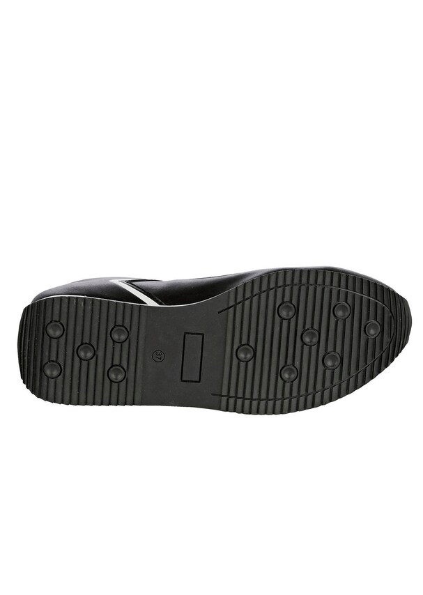 Sneaker mit einperforierten Markeninitialien 4