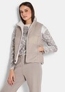 Omkeerbaar vest met tricot en gewatteerde kant thumbnail 1