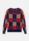 Jacquard-Pullover mit stylischen Karos thumbnail 6