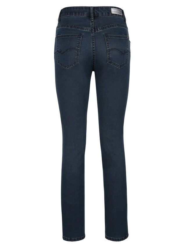 Jeans mit Zipperdetail am Tascheneingriff 1