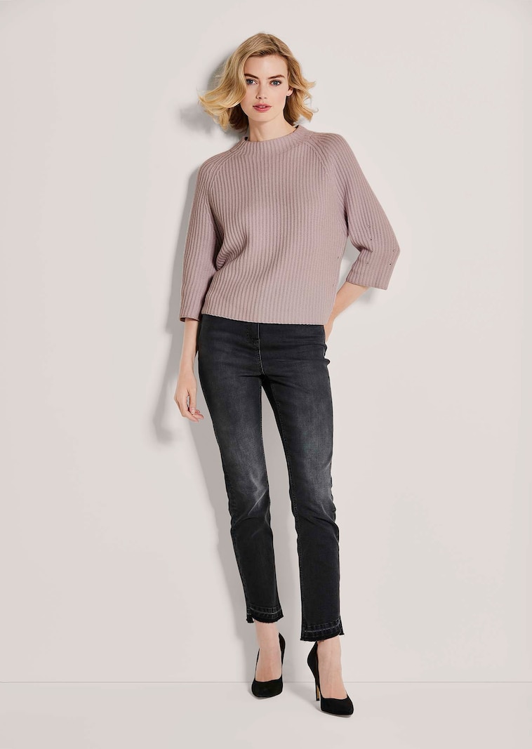 Kaschmir-Pullover mit 3/4-Ćrmeln