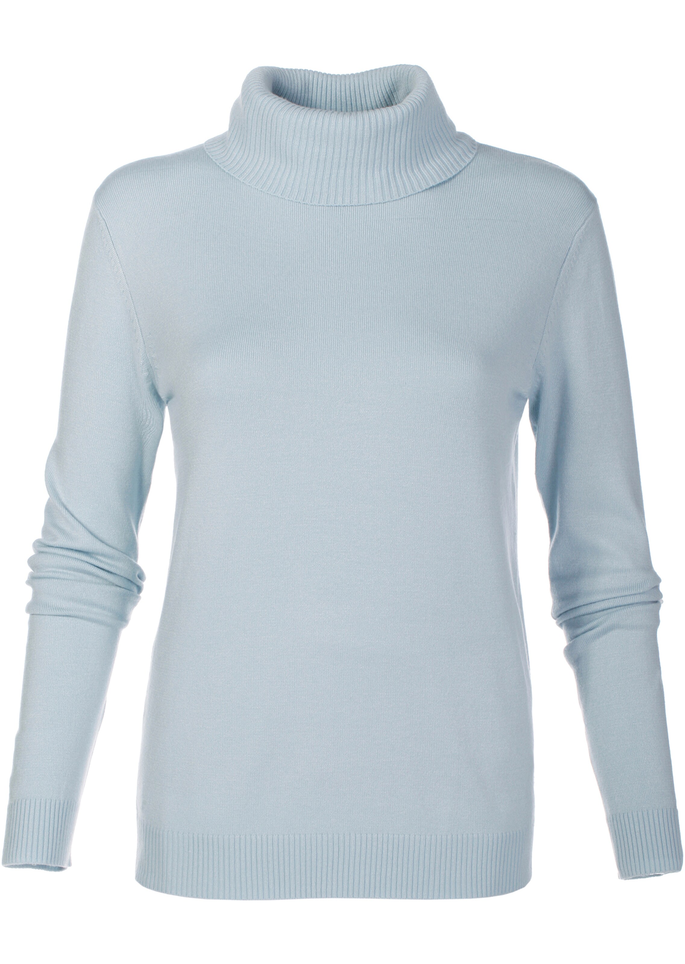 Pull en maille fine avec viscose et élasthanne