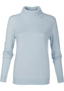 Pull en maille fine avec viscose et élasthanne thumbnail 1