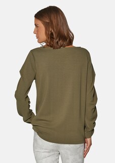 Shirt with ruffled sleeves thumbnail 3