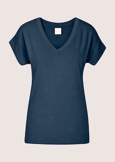 Legeres Shirt mit V-Ausschnitt thumbnail 6
