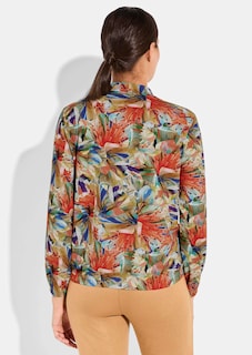 Gemusterte Freizeitjacke im Blouson-Schnitt thumbnail 2