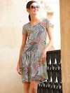Kleid in grafischem Druck thumbnail 3