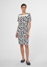 Sleepshirt mit Spitzeneinsatz und abstraktem Floralprint thumbnail 2