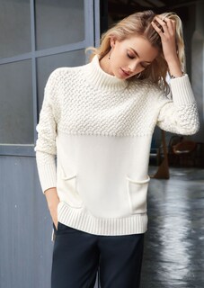 Pullover mit Flechtmuster thumbnail 7