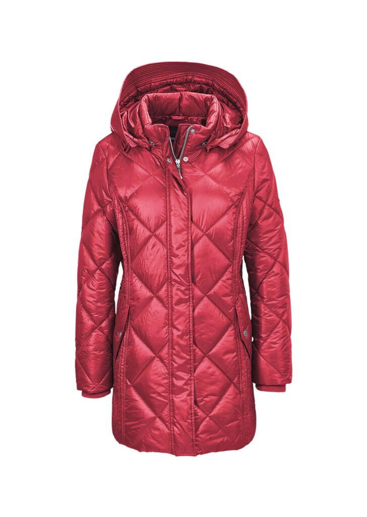 Longsteppjacke mit hübschem Innenfutter