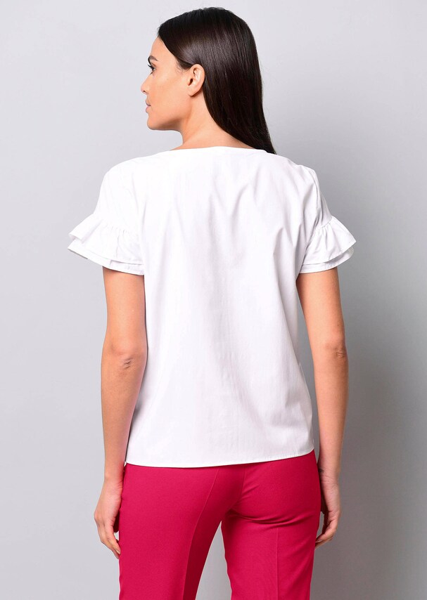 Bluse mit Volants 2