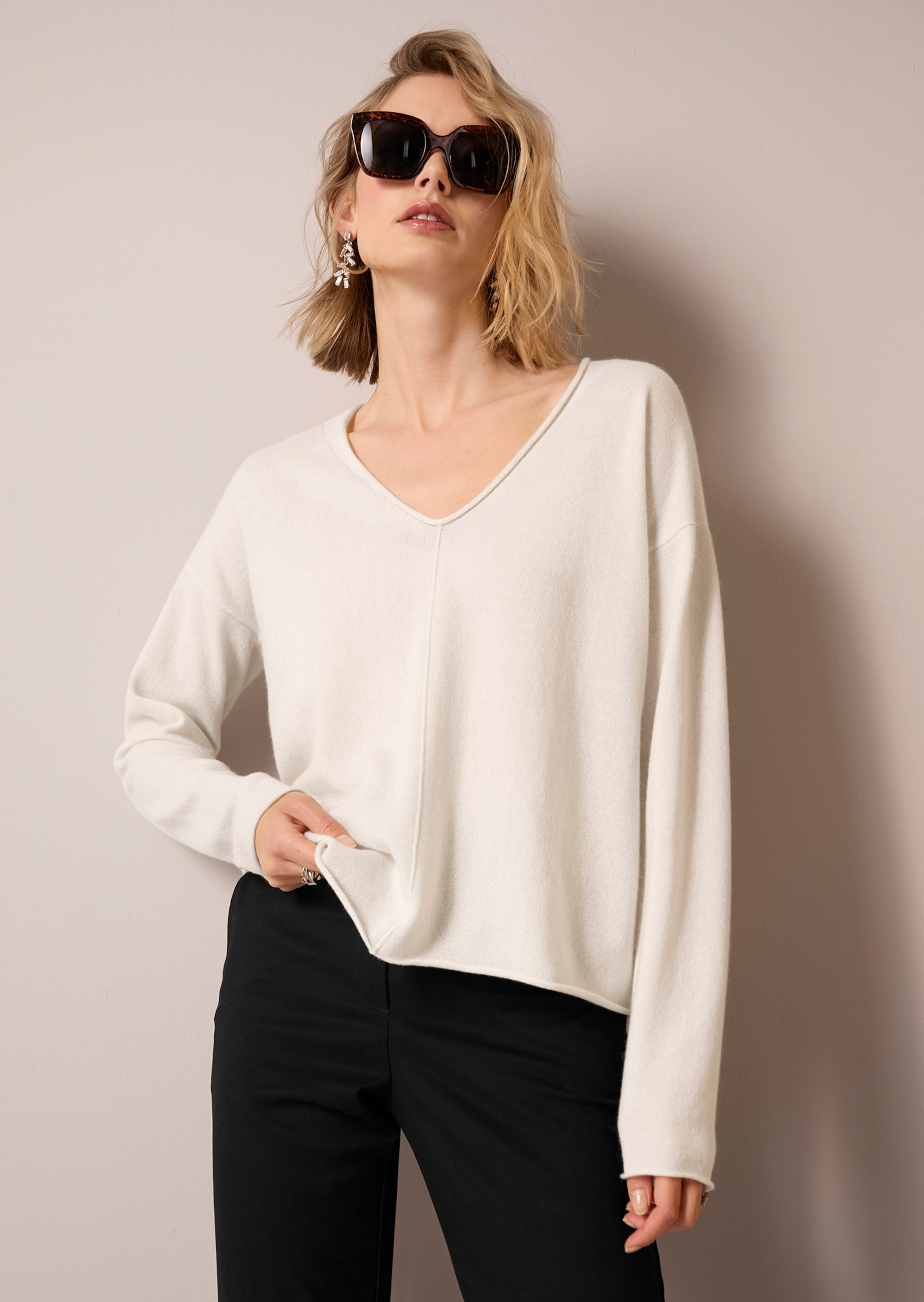 Pull. Pur cachemire
