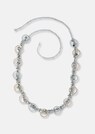Necklace with sequins and decorative rings thumbnail 2