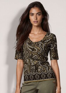 Shirt met paisleyprint thumbnail 1