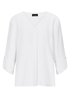 Pflegeleichte Bluse mit V-Ausschnitt thumbnail 6