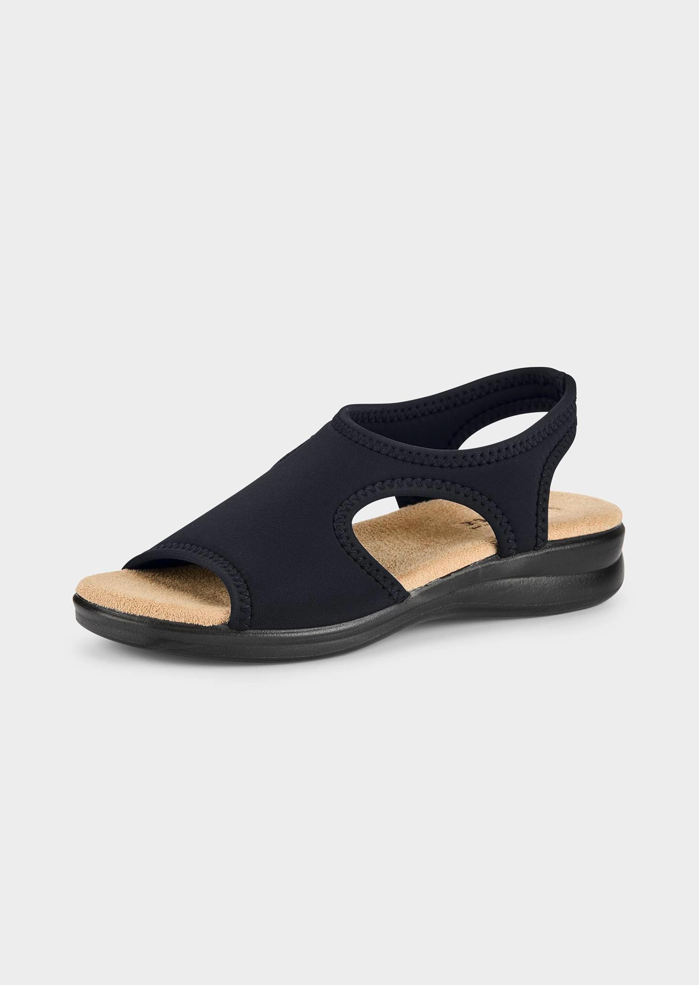 Sandalen aus Stretch