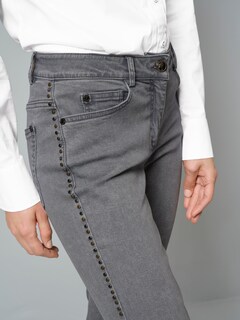 Jeans mit effektvoller Waschung thumbnail 4