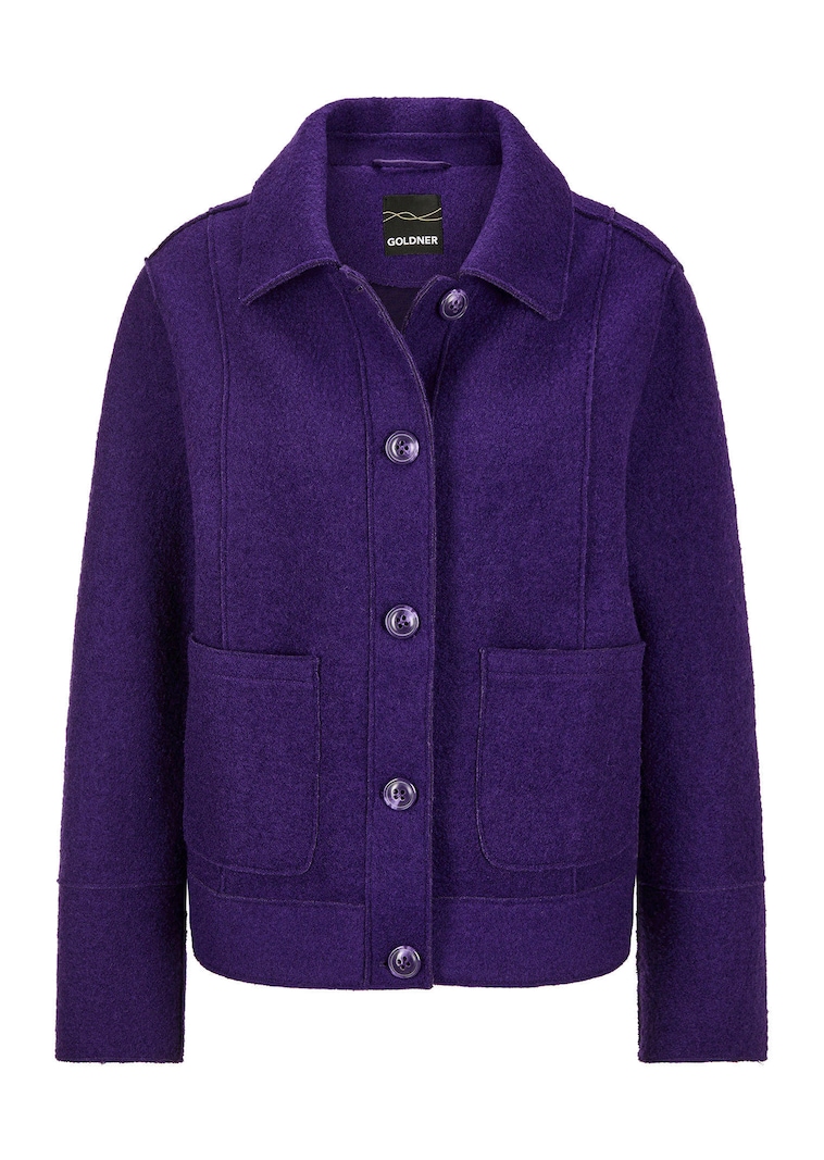 Veste avec teneur en laine douillette.