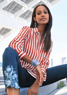 Striped shirt with long sleeves thumbnail 7