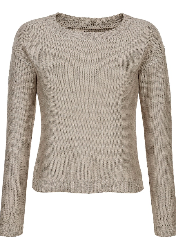 Pullover mit metallischem Garn 5