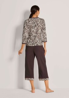 Pyjama mit abstraktem Zebra-Print thumbnail 2