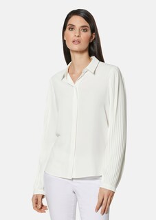 Bluse mit feinen Plissee-Partien thumbnail 1