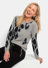 Pull en cachemire, aspect léopard thumbnail 4