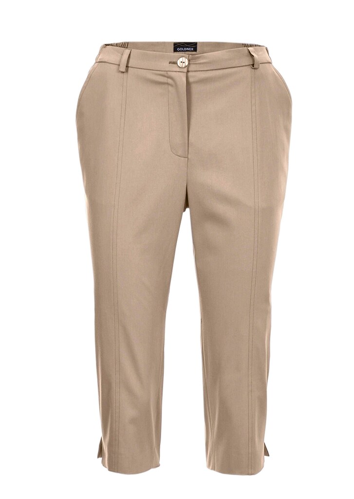 Sportive Capri-Hose aus trageangenehmen Satin