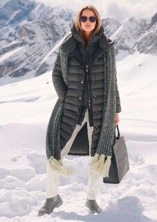 Steppmantel mit Daunen/Federfüllung und Westenteil thumbnail 7