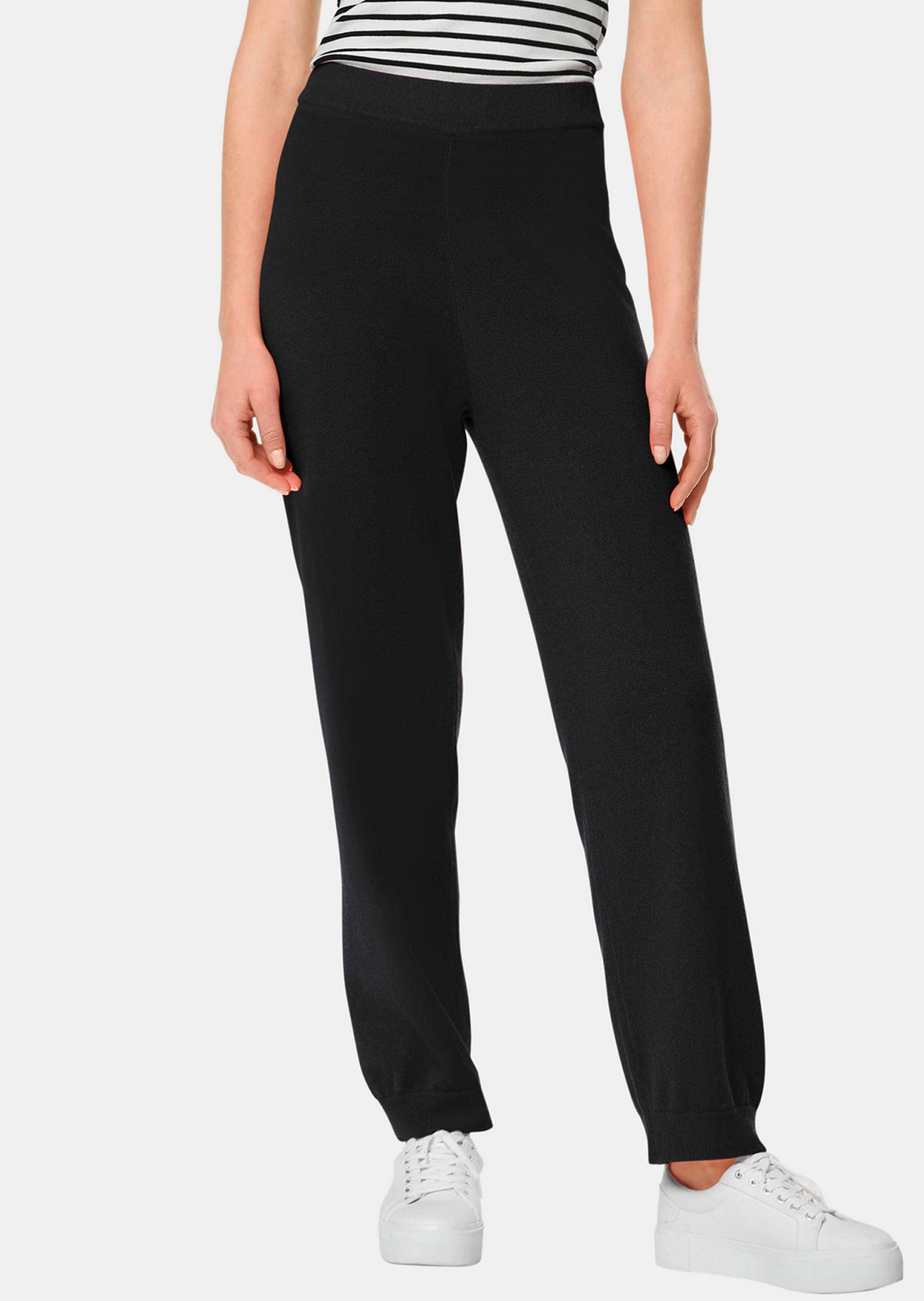 Bequeme Strickhose aus Kaschmir