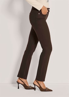 Schmal zulaufende Jeans mit Formbund thumbnail 4